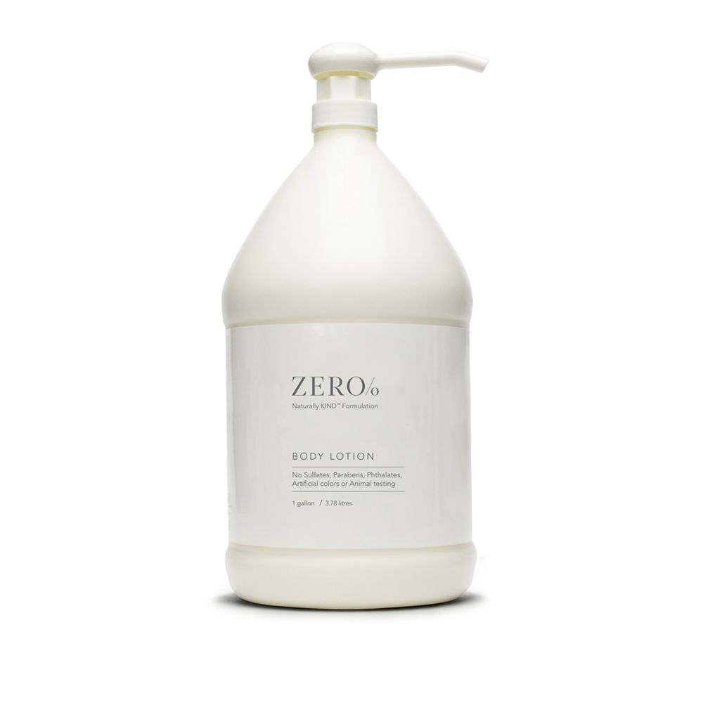 Zero% Body Lotion, 1 Gallon/3.78L